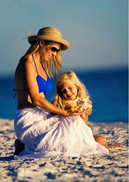 lady-and-daughter-on-the-beach Diane Lakner - Joy Fulfilled Book